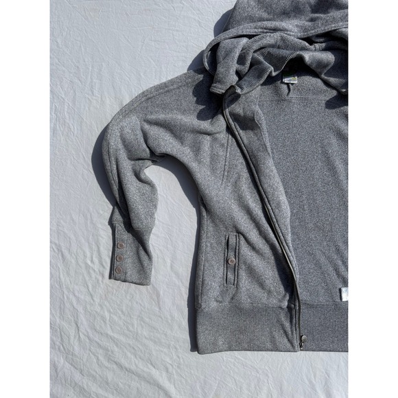 Burton Women's Dryride WB Minx Fleece Full Zip Grey Sweater Jacket Size L - Picture 2 of 6